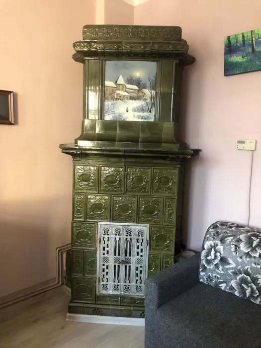 Soojustsalvestav kahhelahi piltornamendiga, foto nr 1